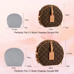 Bag Organizer for LV Boite Chapeau Souple MM