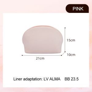 Display of Louis Vuitton ALMA BB Bag Organizer-PINK