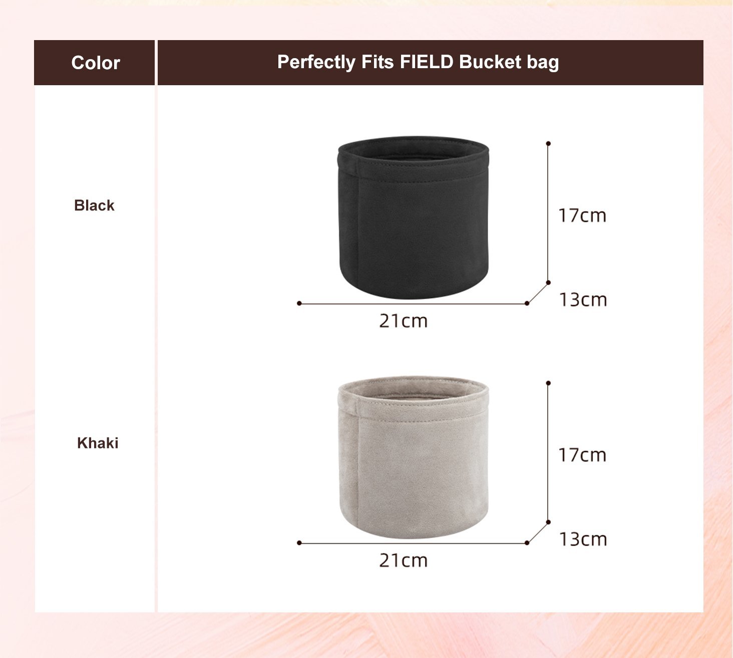 Bag Organizer for COACH Field Bucket Bag - Image 7