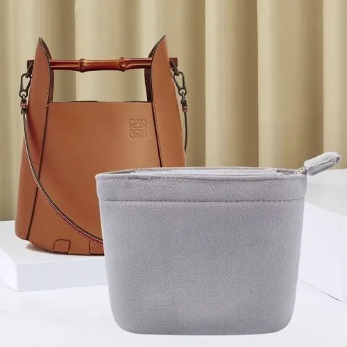 Bag Organizer for LOEWE Bamboo bucket bag in calfskin