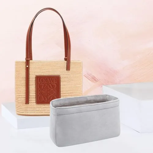Bag Organizer for LOEWE Small Square Basket Bag